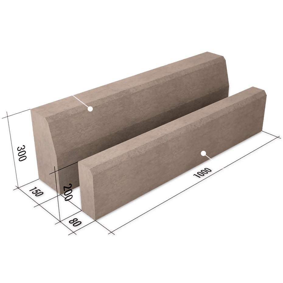 Бордюр садовый и дорожный